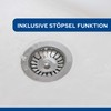 Rietlow Strainer Basket Sink - Universal Sink Strainer Made of