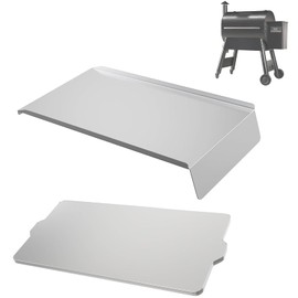 BQMAX Drip Pan & Drip Pan Liners for Traeger Pro 780 Pellet Smoker Grill, BAC780 Drip Tray for Traeger 780 Pro, BAC520 Drip Tray Liners for Traeger Pro 780 Accessories, for Traeger Replacement Parts