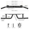 Kipika Pull Up Bar for Doorway Wall Mounted Multi-Grip Strength