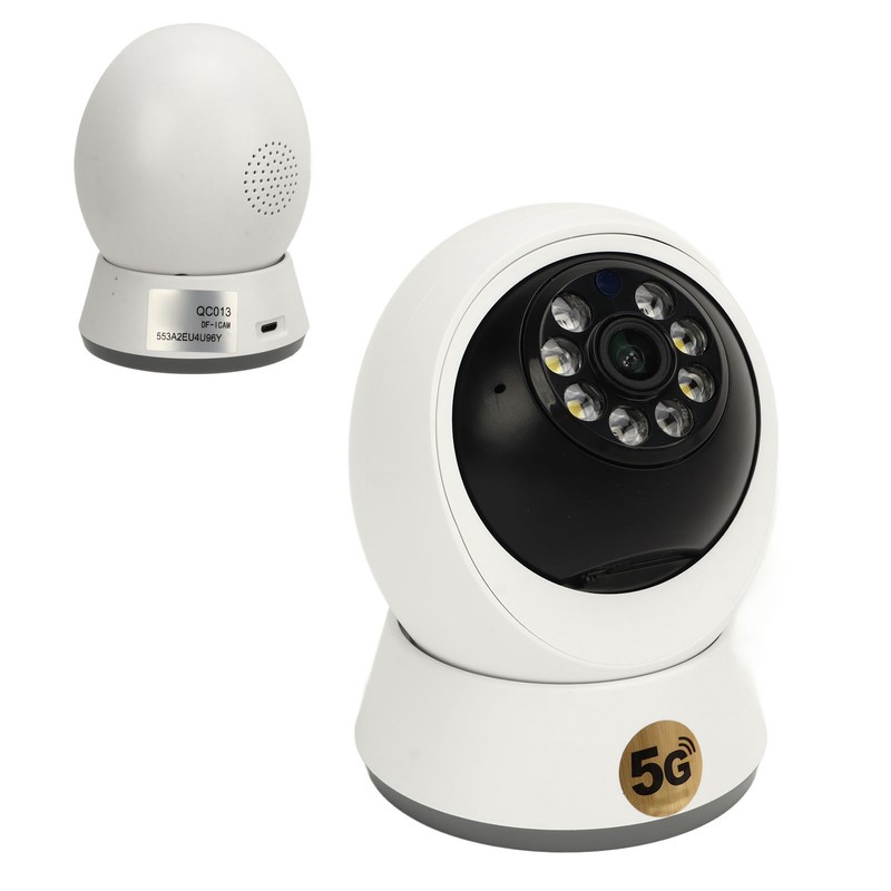 Home Security Camera 1080P WiFi PTZ Camera with 360 Degree