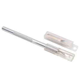 Kodrily Seam Ripper, 5Pcs Seam Rippers for Sewing, Aluminum Alloy Seam Ripper and Thread Remover with Replacement Blade Stitch Remover Tool 1 Storage Box Stitch Ripper for Sewing