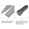 HARFINGTON 1set Masonry Chisel for Rock 13.8" Flat Head 14.6"