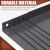 BJADE'S Gutter Valley Splash Guard,4 Pcs Aluminum Roof Valley Splash
