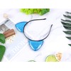 Bonnie Z. Leonardo Glitter Cat Ears Headband Blue Cat Ears