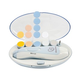 Dreambaby Baby & Me Nail Care Kit - 16 Piece Electric Nail Trimmer for Babies - Comes with 6 Shape & Trim Options and 8 Replacement Pads