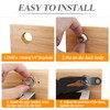 Cabinet Cam Lock Keyed Alike, 5/8" Cylinder Tool Box Lock
