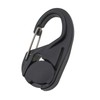 Guifeng 4PCS Black Rope Tightener 67mm Outdoor Carabiner Clip Fastener
