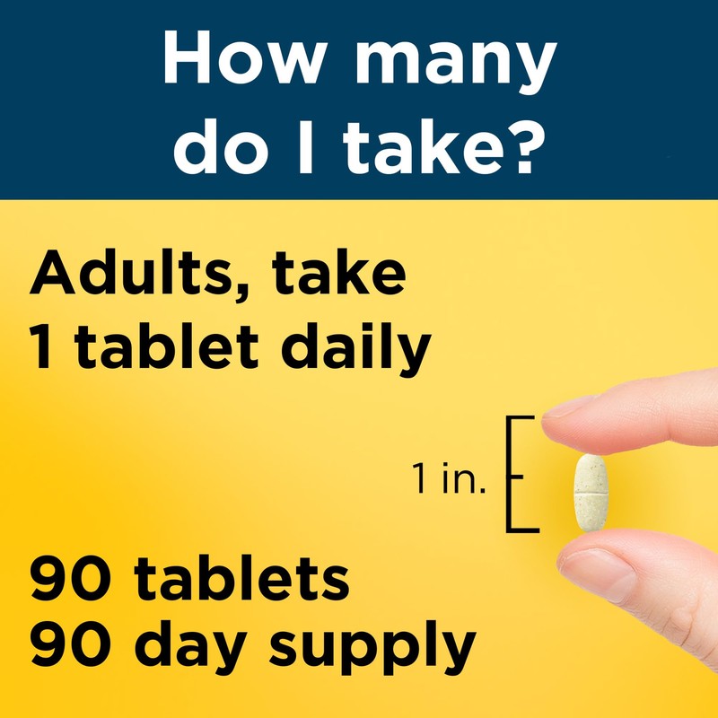 Nature Made Multivitamin for Him, Mens Multivitamins with No Iron,