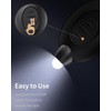 Uniclife 5 Pack LED Keychain Flashlight Mini LED Keychain Light