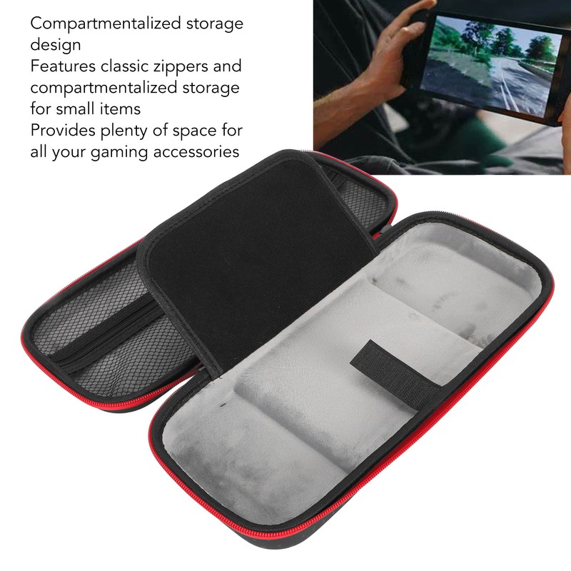 Handheld Console Carrying Case Waterproof Shockproof EVA Hard Carrying Case