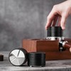 Stainless Steel Coffee Tamper Rust Proof Comfortable Grip Coffee Pressing