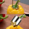 3PCS 2-in-1 core remover, apple core remover, vegetable core remover,