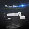 AMYSPORTS Heavy Duty Boat Hinge Hardware Deck Stainless Steel Mirror