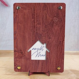 Einzugsgeschenke Wohnung - XL Geldgeschenk aus Holz inkl. Ständer | Willkommen Zuhause, Home Sweet Home, neues Zuhause Geschenk, Haus, Umzug Geschenk, neue Wohnung Geschenke (Home)