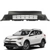 ANTUKO Front Bumper Bar Lower Grille Textured Black Replacement for