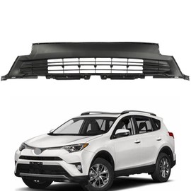ANTUKO Front Bumper Bar Lower Grille Textured Black Replacement for 2016-2018 RAV4 Sport Utility 4-Door 531130R060