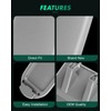 SCITOO Auto Center Console Lid Kit Center Console Cover Replacement