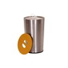 Household Essentials 7081-1 Round Metal Laundry Hamper - Removable Liner