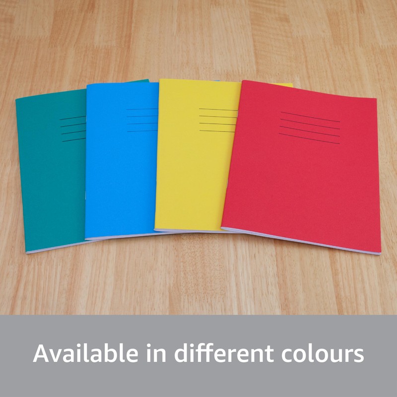 Hamelin A5 Exercise Books, 48 Pages, Yellow, Pack of 10