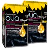 Garnier Olia Midnight Permanente Haarfarbe, 1,10, Saphirschwarz, ohne Ammoniak, zarter
