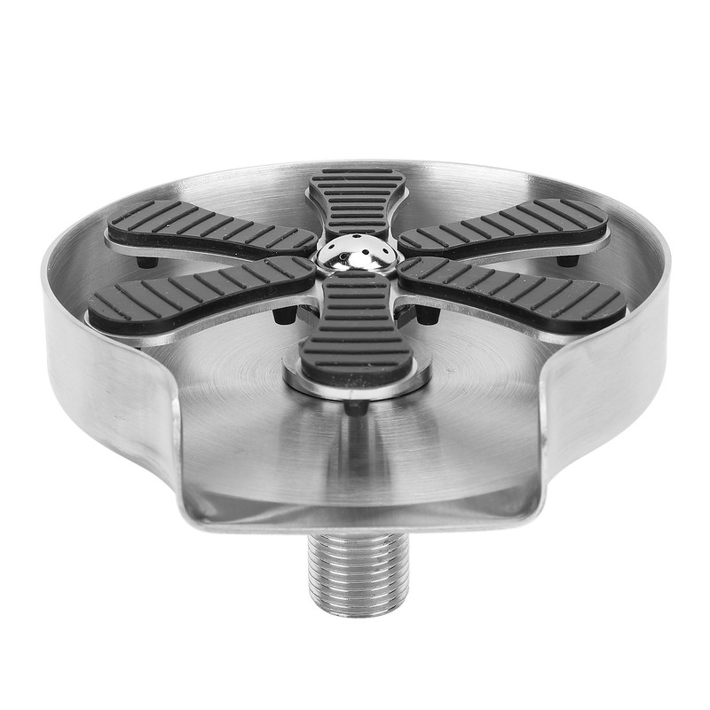 Sink Glass Rinser High Pressure Automatic Cleaning Detachable Stainless Steel