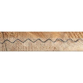 flexparts Wave Band 15 mm Wave Iron Wave Band Tear Protection for Wood Plank Fitting Board Protection Iron Band Metal Band (3)