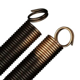 Easy Fix Hardware 180 lb. Heavy-Duty Double-Looped Garage Door Extension Spring (2-Pack) - Gold | Springs for Overhead Garage Door Hardware Repair | Minimum 20,000 Cycles for 7' Feet Garage Door