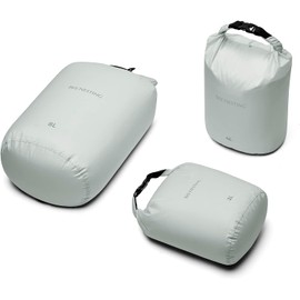 BeeNesting Ultralight Dry Bag Set for Backpacking, Waterproof Dry Bag for Camping, Hiking, Motorcycle, 3 Pack Lightweight Stuff Sack Set.., gray, Japanese