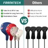 FRANKTECH Golf Head Covers, EVA Plastic Golf Club Covers for