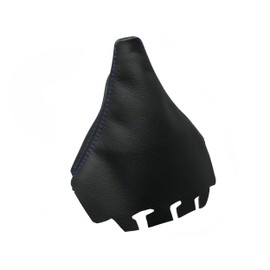 Cargaiter - Gear Stick Gaiter Compatible with Accessories Specifically for Ibiza 2002-2009 Vehicles (Dark Blue Stitching)