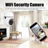 WiFi Security Camera, 1080P Wireless Outdoor Home Monitoring Camera, 2-Way