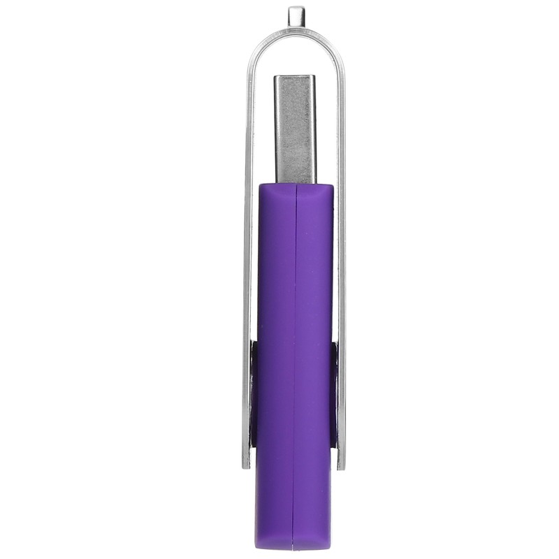 USB Flash Drive Candy Purple Rotatable Portable Storage Memory Stick