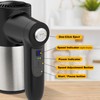Cordless Hand Mixer, Digital Display 7 Speed Rechargeable Electric Mixer