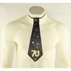 Happium Happy Birthday Black Gold Tie - Party By Age
