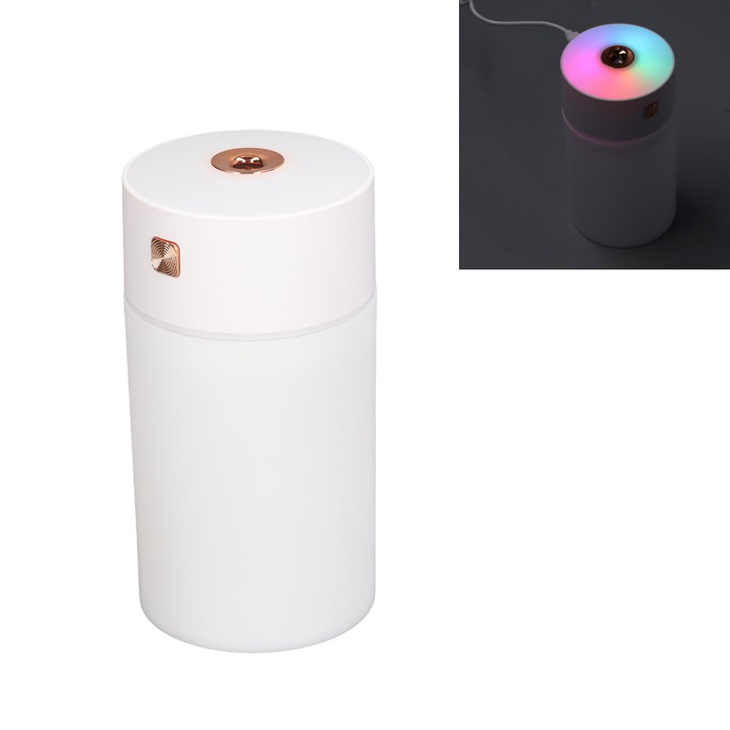 300ml Small Cool Mist Humidifier Portable Desktop Mini Humidifier with