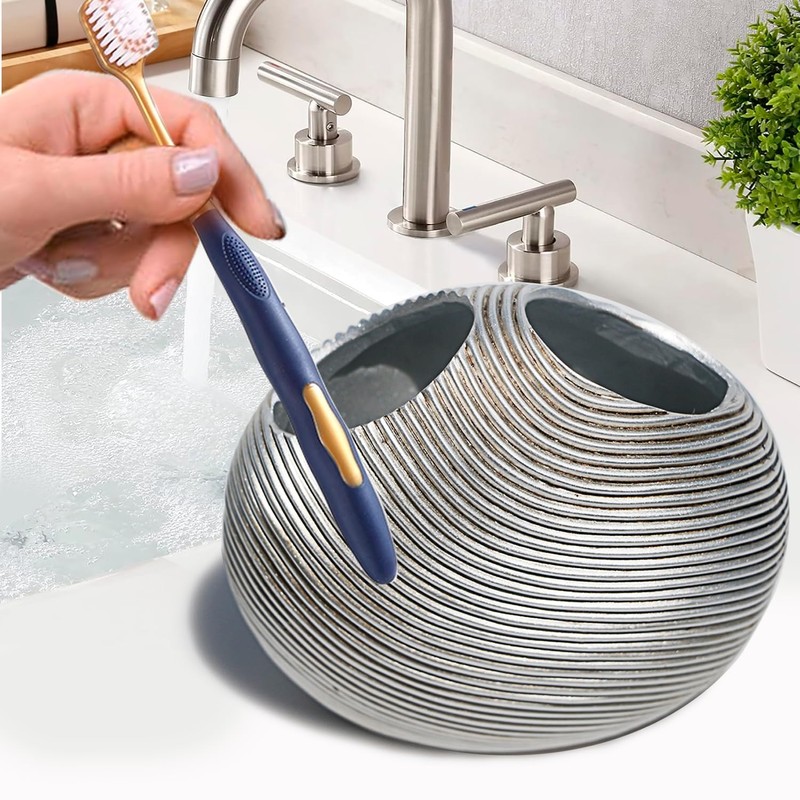 LUANT Bathroom Accessories Set Including Cup, Toothbrush Holders, Soap Dishes