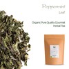 Peppermint Pure Organic Herbal Tea - Dried Loose Leaf Pepper