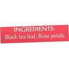 Black Tea Bags, Rose, 20 Count .2. pack 20 Count
