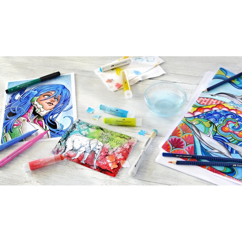 Faber-Castell Gelatos Mix and Match Crayon - Metallic Set of