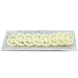 PsajfzZ 6 PCS Artificial Lotus Root Slice Fake Vegetable Slices Decoration Photography Props