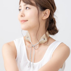 冷却ネッククーラー【2024夏】MAGICOOL(マジクール) さらさら肌触り リボンタイプ (ピンク) 吸水だけで冷感持続 熱中対策 シリーズ累計900万本突破 冷蔵すれば冷たさMAX DNIMCOR1-PK