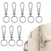 Zipper Clips Anti Theft, 8 Pcs Zinc Alloy Zipper Locks,