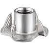 Wensilon 50pcs 3/8"-16 T-nut 304 stainless steel four-jaw - for