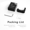 TELESIN Aluminum Alloy Mount L-Bracket for Insta 360 X4, 90°