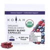 KOYAH Organic Berry Blend Capsules – 600 mg (Concentrated 7.1x