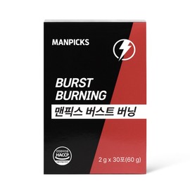 Manfix Burst Burning, 30 tablets, 1 unit / 맨픽스 버스트 버닝, 30정, 1개