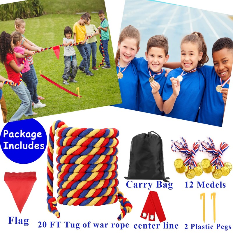WYRJXYB Field Day Tug of War Rope