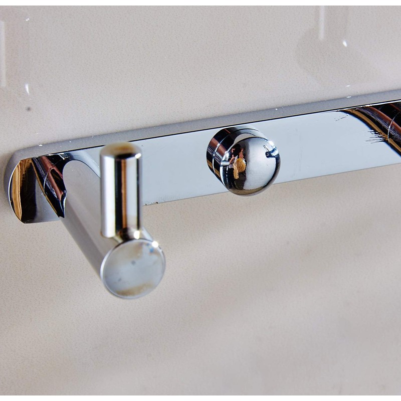 Aothpher Wall Mounted Brass Towel Hook Bathroom Hook，Towel Rack with