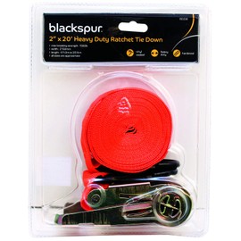 Blackspur - Ratchet Tie Down Straps - 6m - Orange