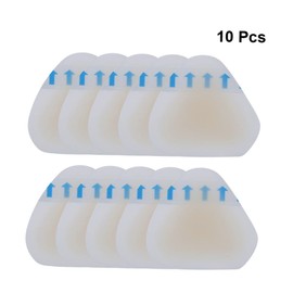 Beavorty 20pcs Gel Back Heel Pads Skid Cushion Stickers for High Heels Blister Resistant Foot Care Grips Comfortable Gel Protectors for Shoe Types